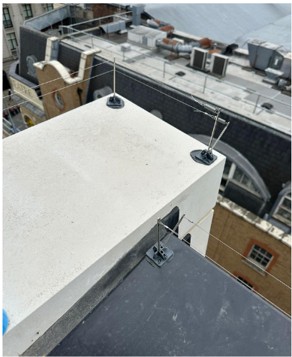 Professional bird proofing solutions on commercial building
